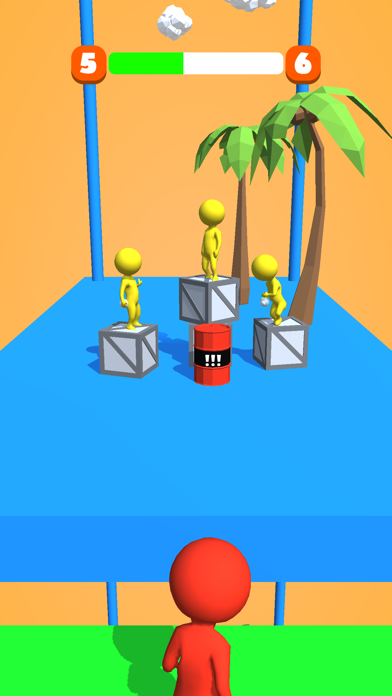 Throw Balls 3D Screenshot