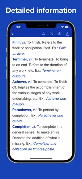 Game screenshot Mastering French Synonyms apk