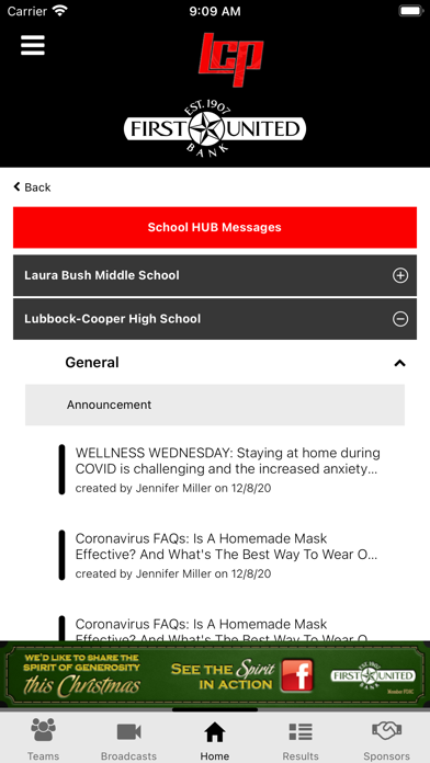 Lubbock-Cooper Athletics screenshot 3