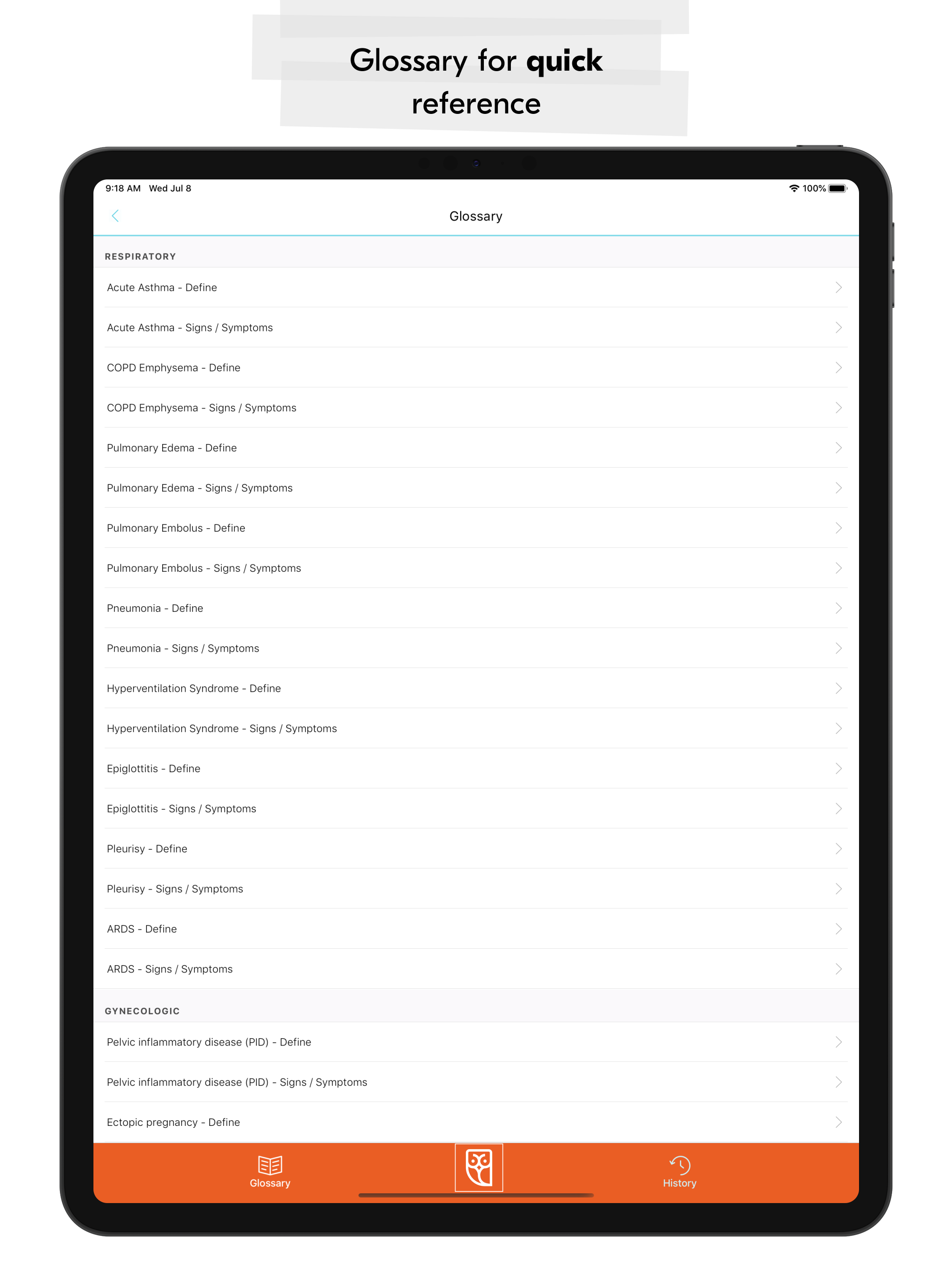 Medical Signs and Symptoms screenshot 8