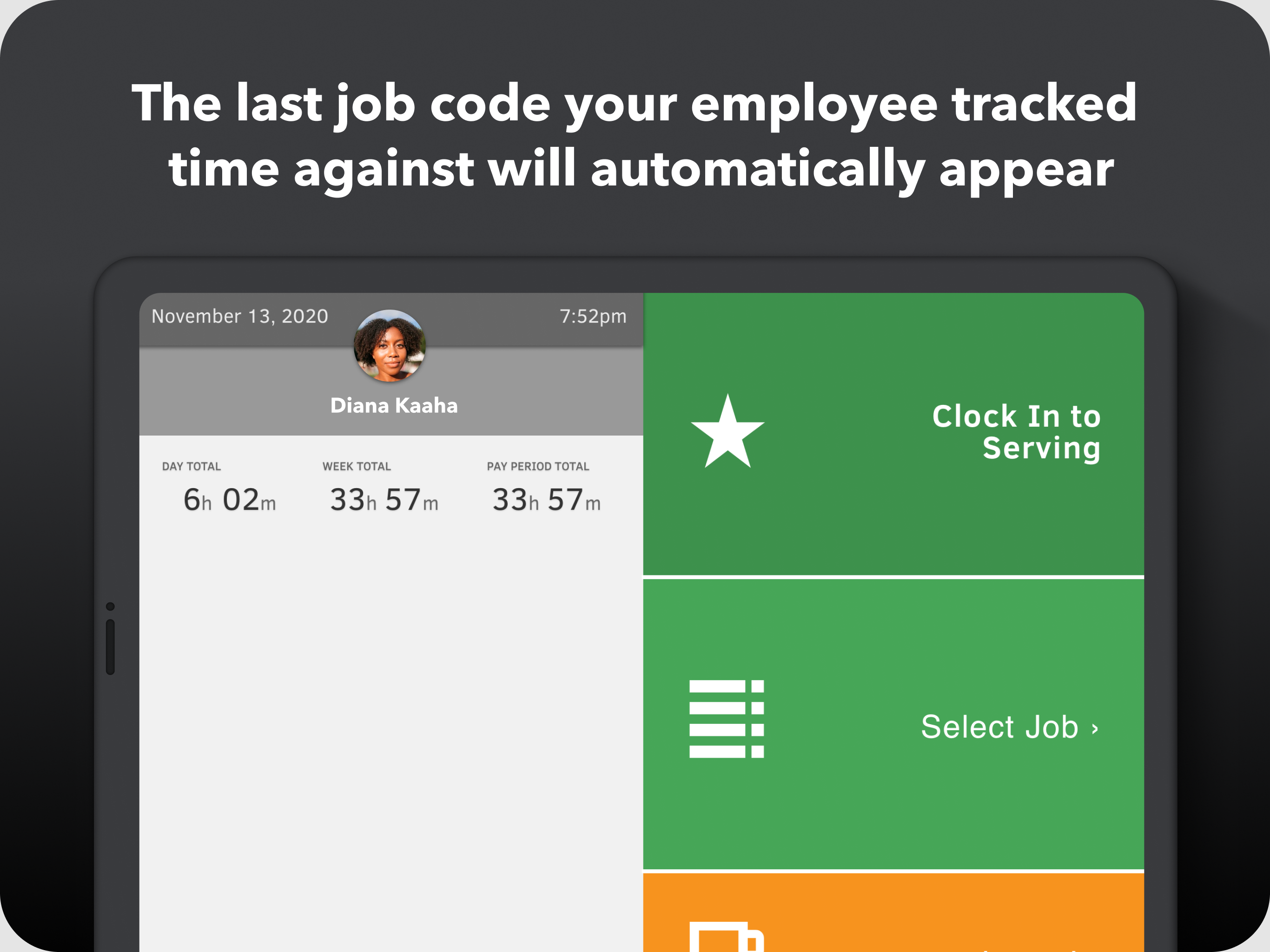 QuickBooks Time Kiosk screenshot 3
