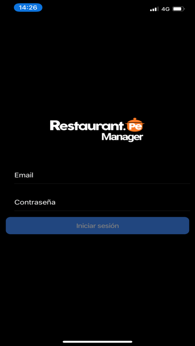 Restaurant.pe Manager Screenshot