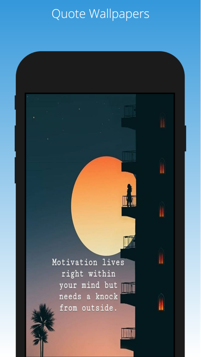 HD-live Wallpapers - Quotes Screenshot