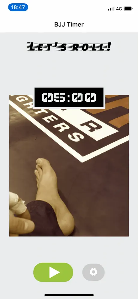 Let's Roll BJJ Timer 柔术实战计时器应用截图