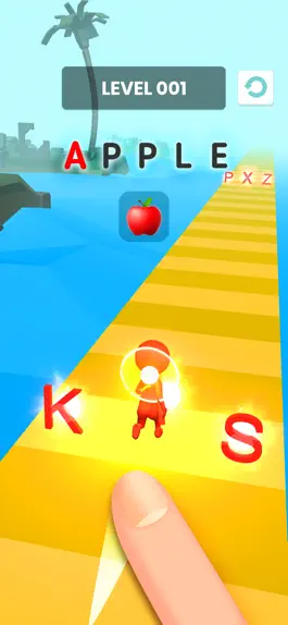 Game screenshot Word Run -Pick up Alphabet apk