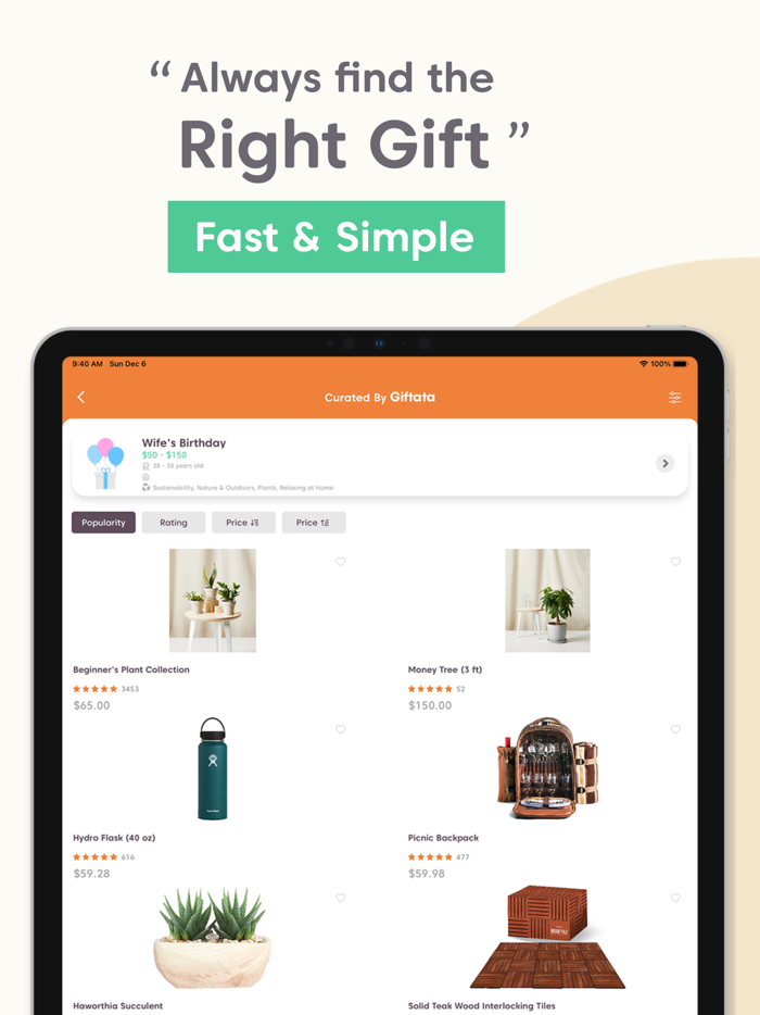 Giftata Thoughtful Gift Ideas