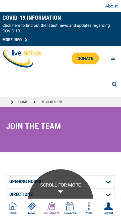 Live Active - Our People Screenshot