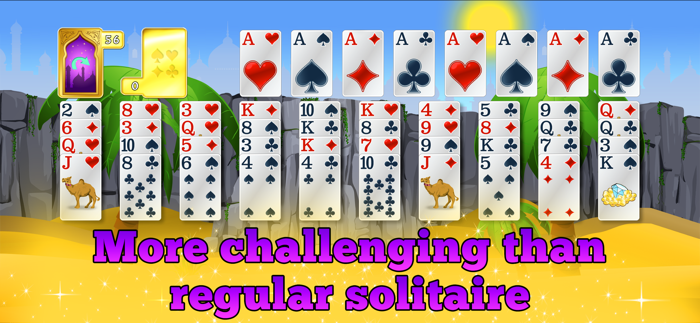 Forty Thieves Solitaire Gold