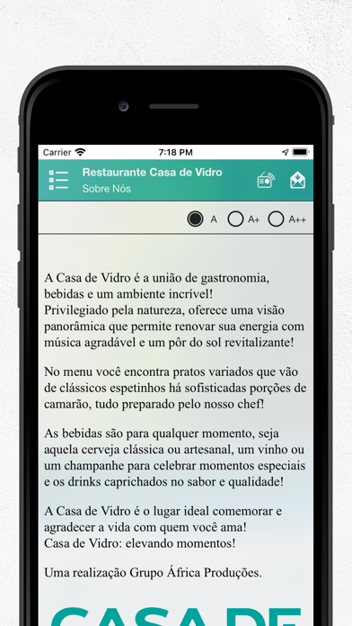 Casa de Vidro Screenshot