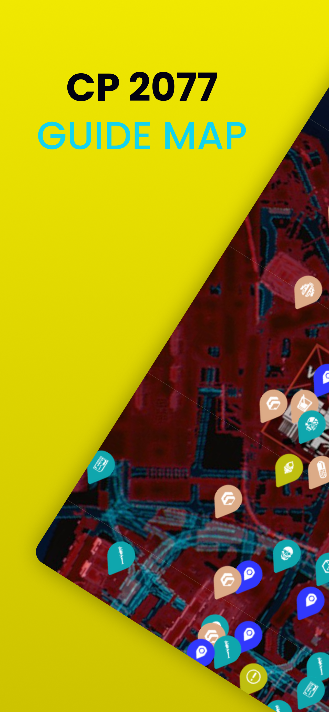 CP2077 Night City Map