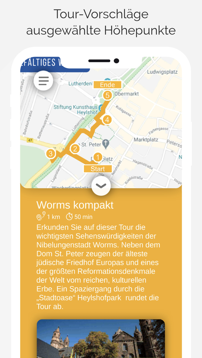 Worms erleben