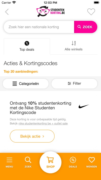 Studentenkorting BE screenshot-3