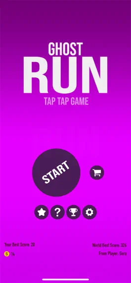 Game screenshot Ghost Run - Tap Tap Game mod apk