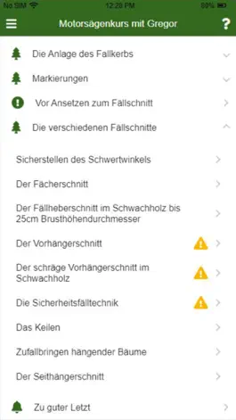 Game screenshot Motorsägenkurs apk