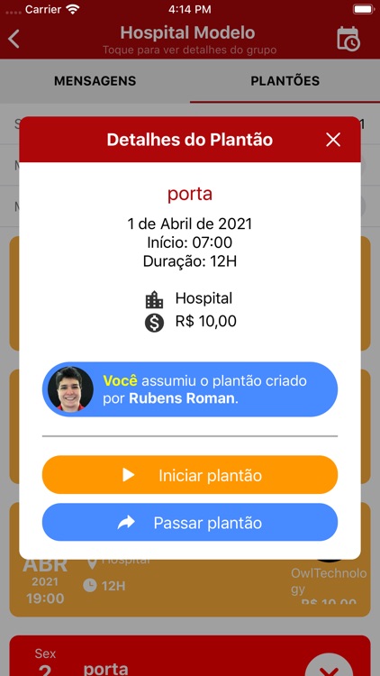 SOS Plantão screenshot-7