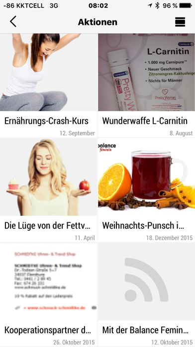 balance feminin Flensburg Screenshot