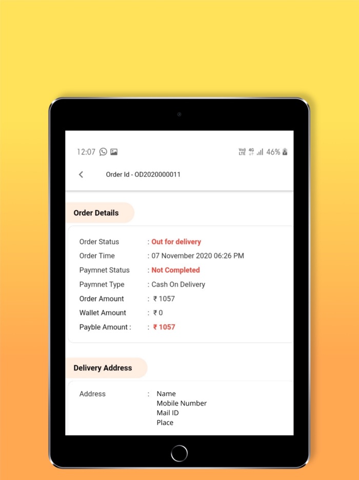 ANAARFRESH - Delivery Partner