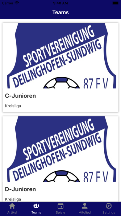Screenshot #2 pour SV Deilinghofen-Sundwig