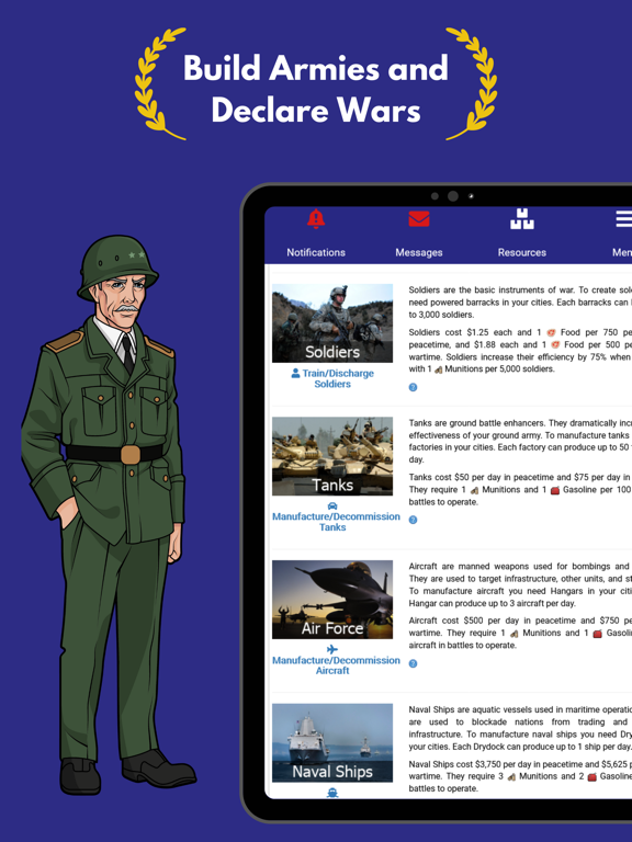 Screenshot #5 pour Politics and War
