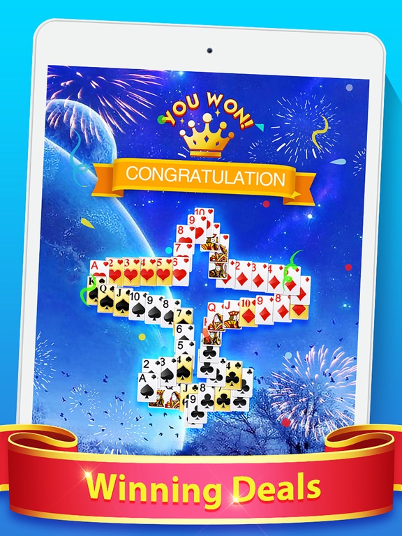 Solitaire Fun Card Game iPad screenshot 5 - Games app