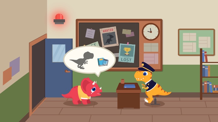 Dinosaur Police Games for kids