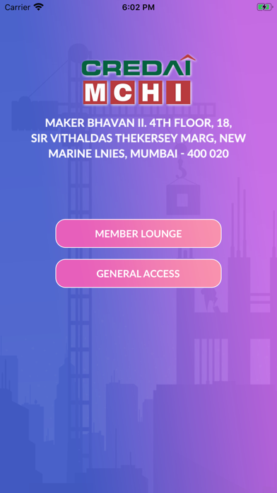 CREDAI MCHI Screenshot
