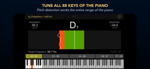 Piano Tuner PT1 screenshot #2 for iPhone