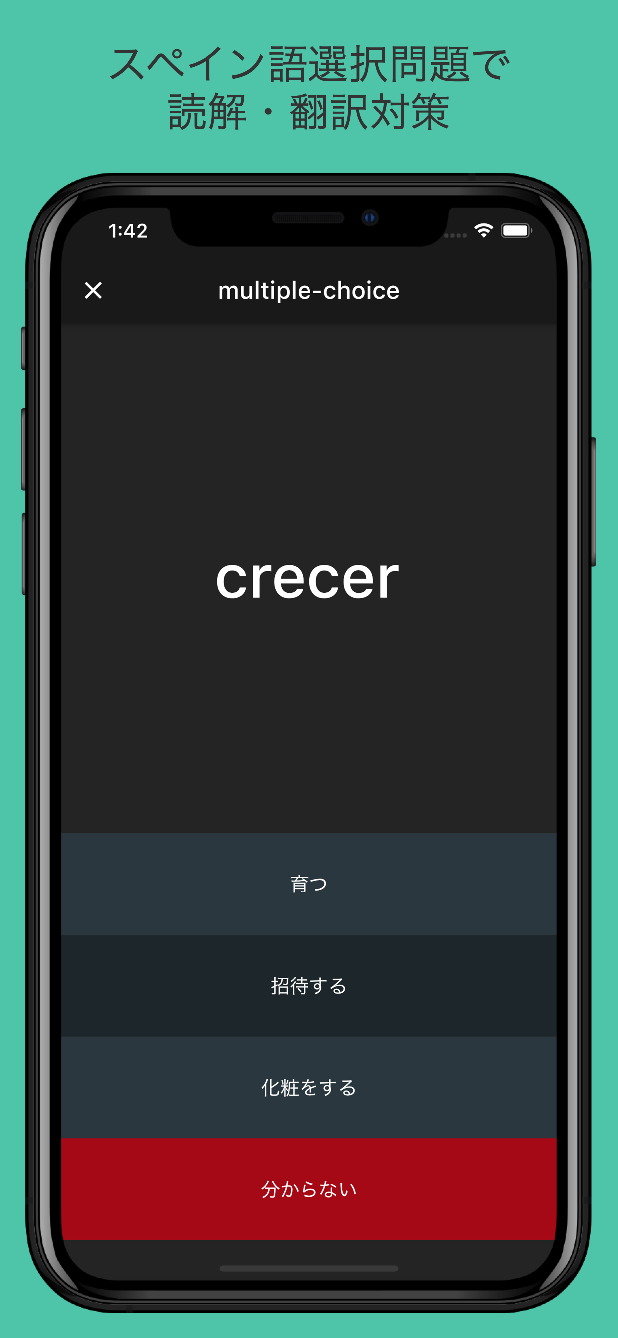 スペイン語 入門・基礎単語