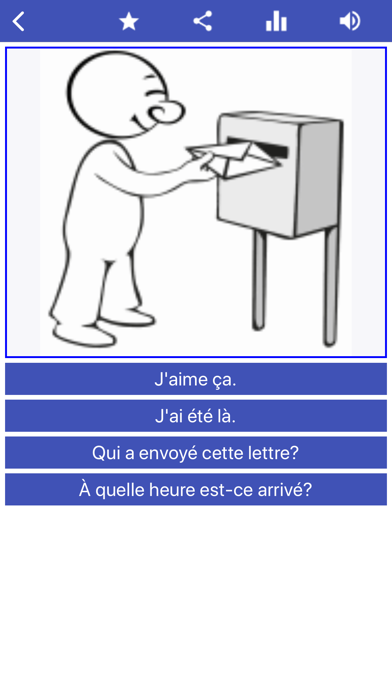 French Phrases Learning Screenshot
