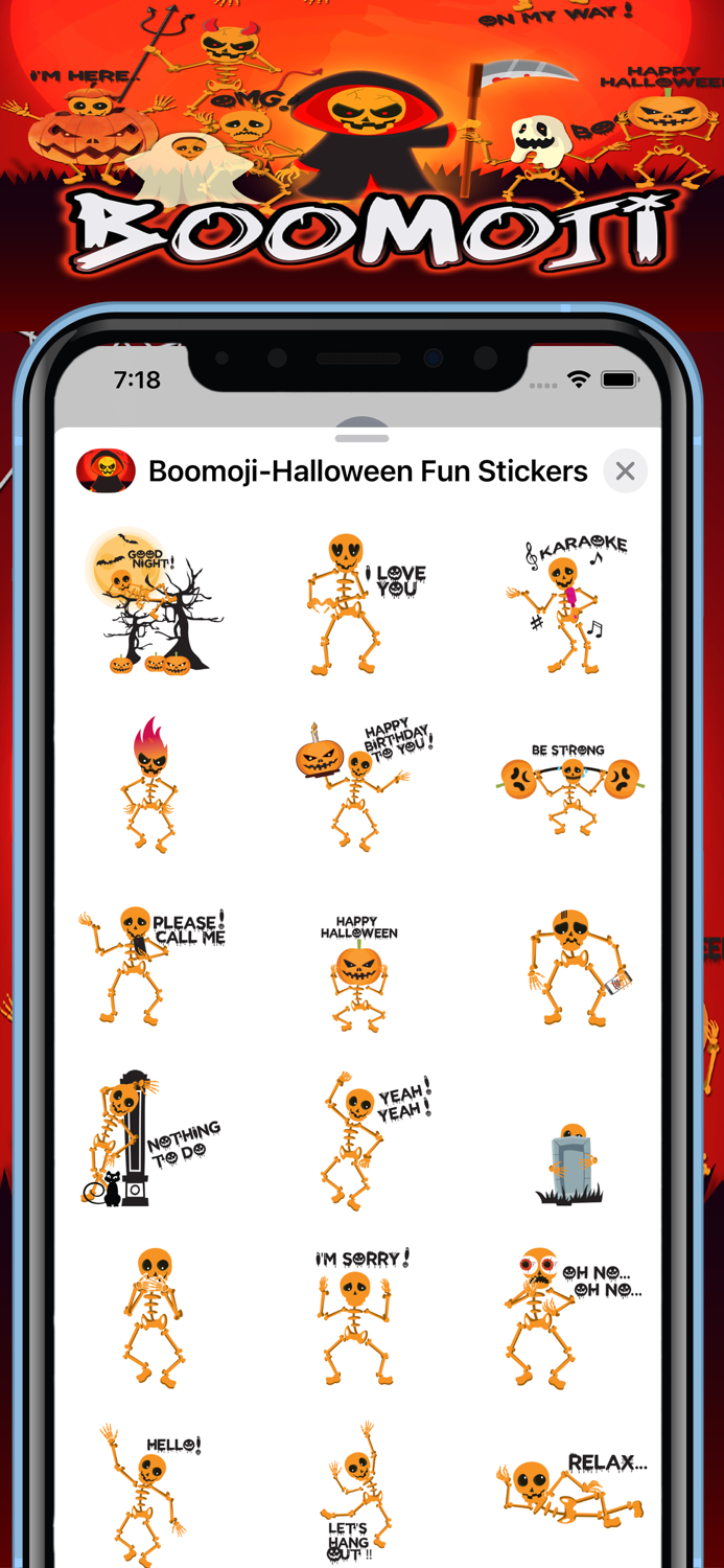 Boomoji Halloween Fun Stickers