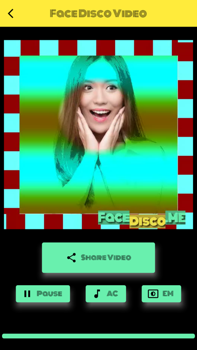 Face Disco :Selfie+Music=Wombo Screenshot