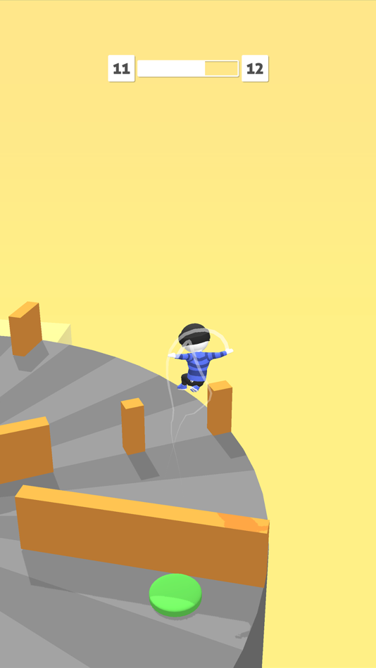 #5. Parkour Dizzy Run (iOS) 由: Tatjana Kolesnik