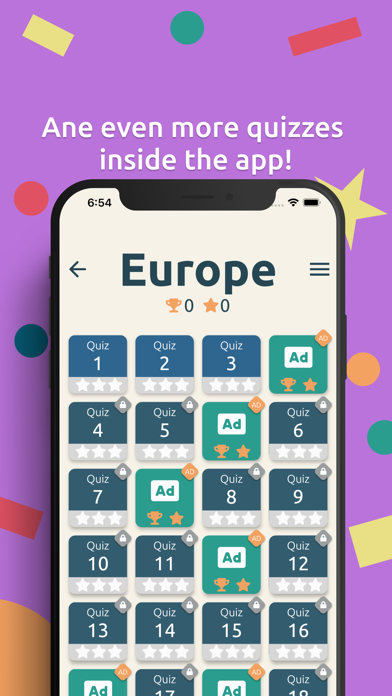 Europe Quiz: Flags & Capitals Screenshot 4 - AppWisp.com Europe Quiz: Flags & Capitals Screenshot 4 - AppWisp.com