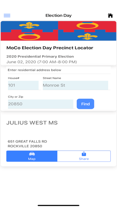 MoCo Voters App screenshot 3