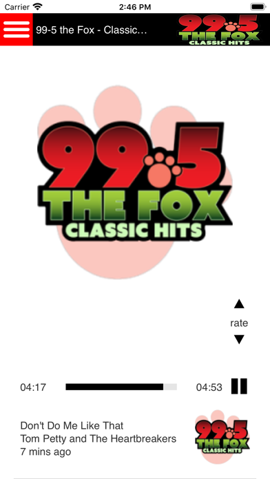 Screenshot #1 pour 99.5 The Fox.
