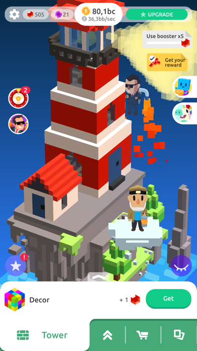 TapTower - Idle Building Gameのおすすめ画像5