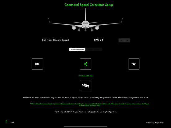Approach Speed Calculator Pro iPad app afbeelding 6
