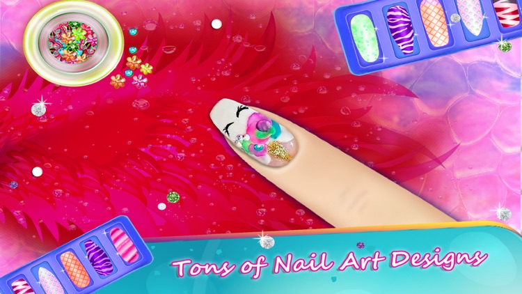 Fashion Nail Art Salon Games