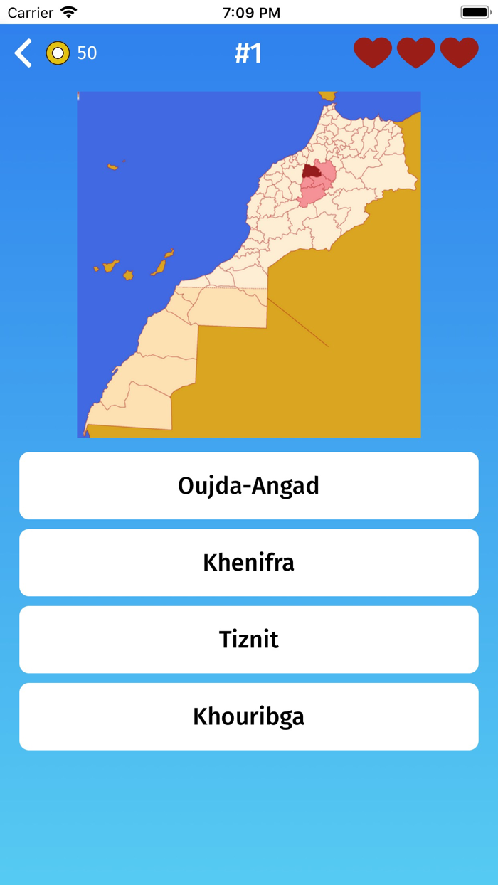 Morocco Provinces Quiz Game