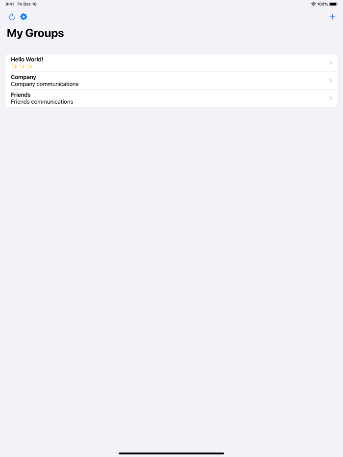 Tomodachi SNS Groups