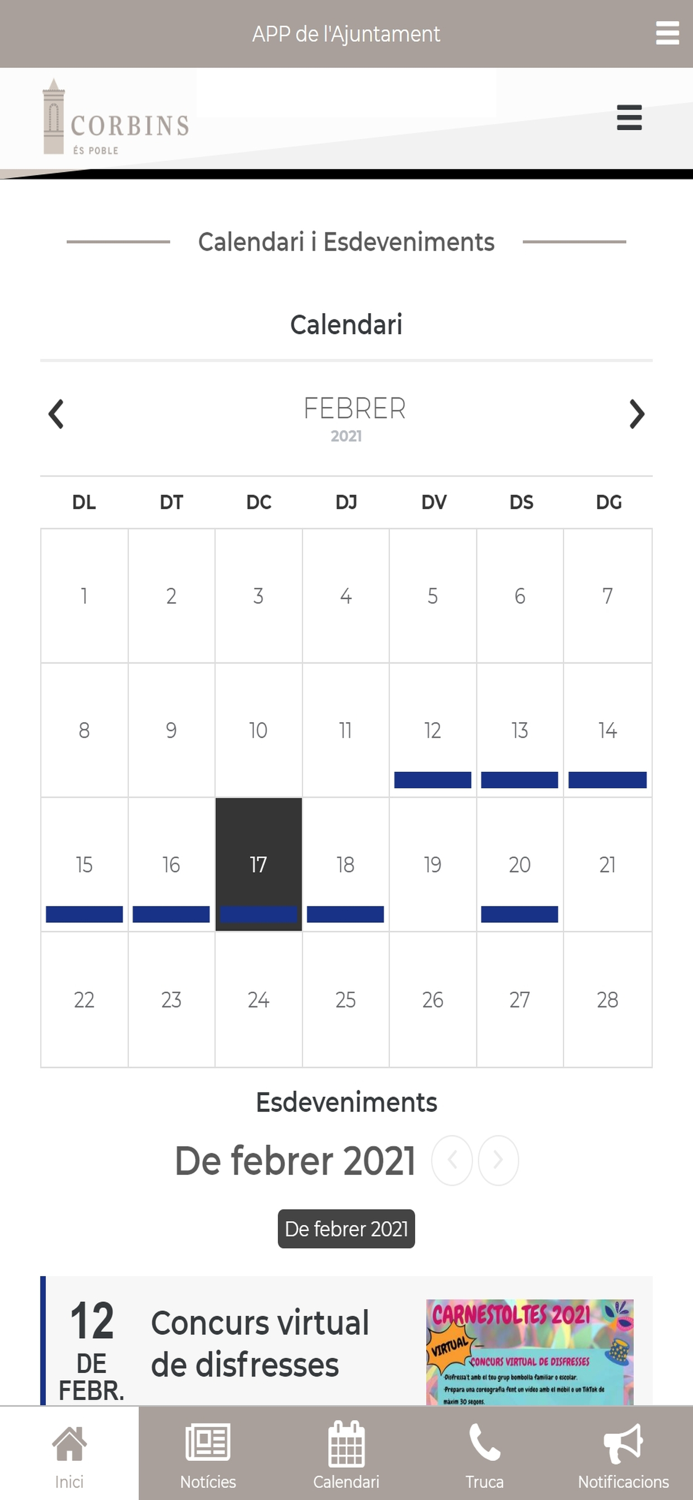 Ajuntament de Corbins