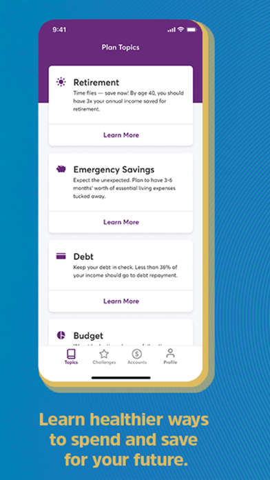 Incentive: Financial Wellness Screenshot