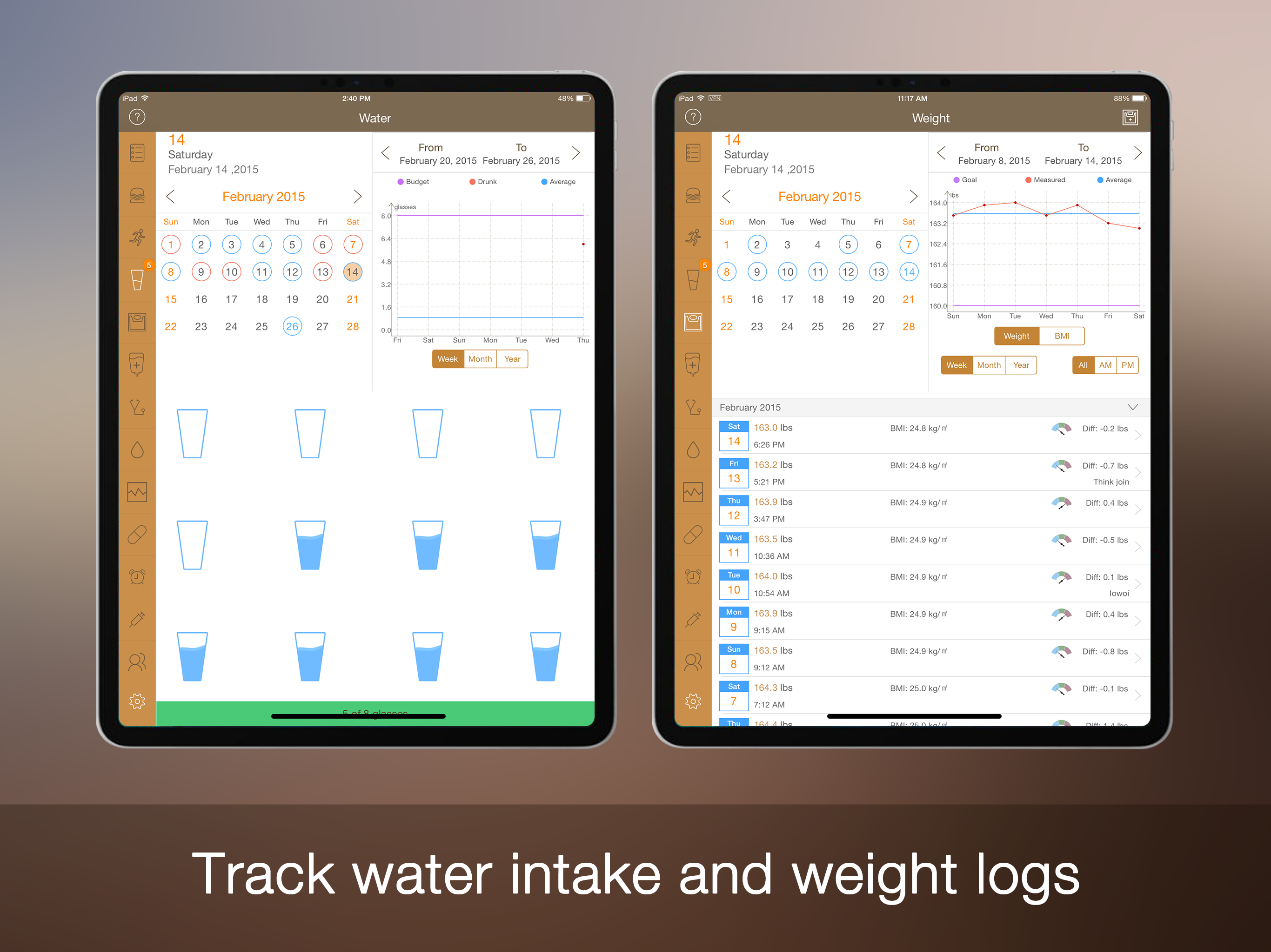 Daily Carb Pro for iPad