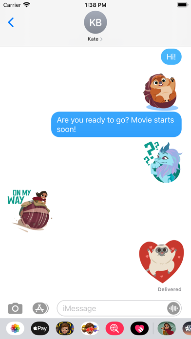 Disney Stickers: Raya Screenshot