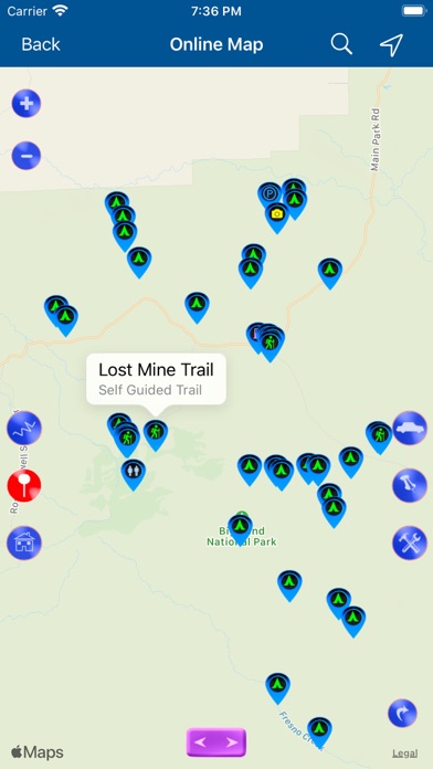 Screenshot #1 pour Big Bend National Park Map