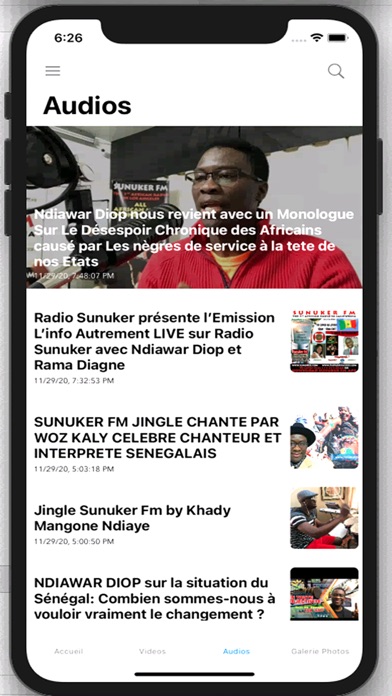 Ndiawar Diop Screenshot