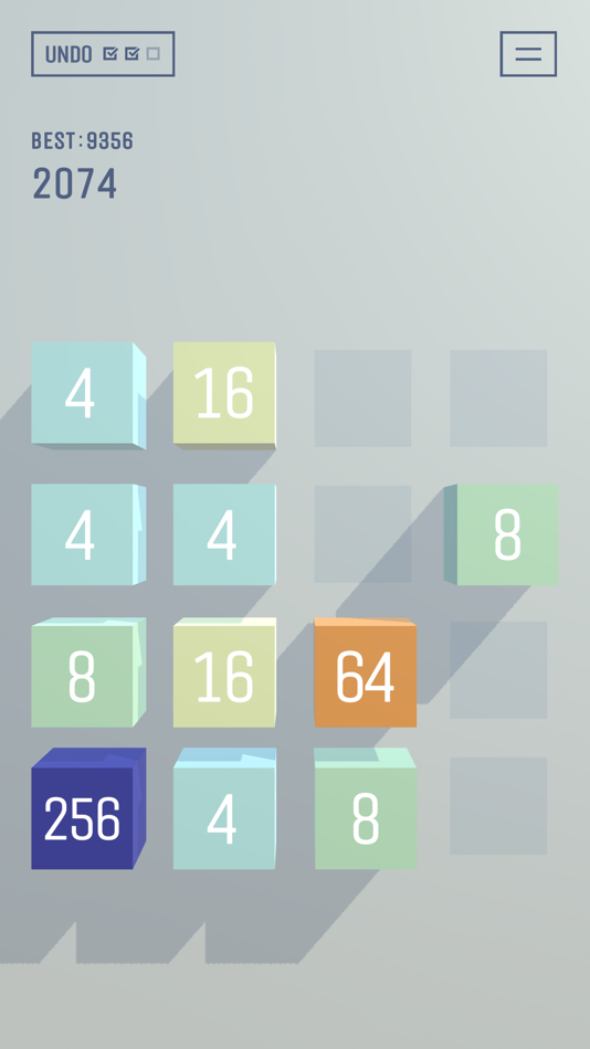 #1. 2048 CUBE (iOS) Podle: GALBRO INC.
