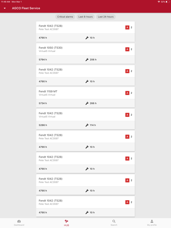 Screenshot #5 pour AGCO Connect Dealer