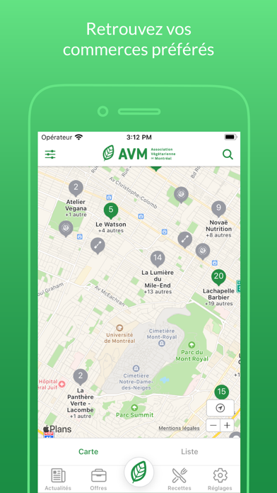 AVM Screenshot