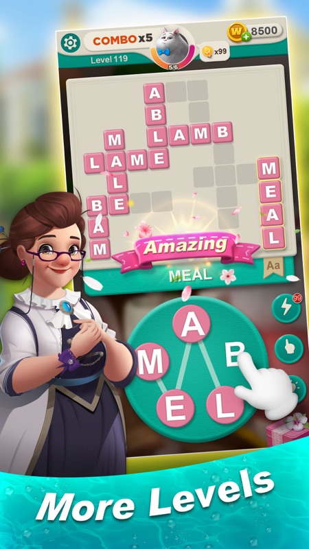 Word villas - Crossword&Design screenshot 4